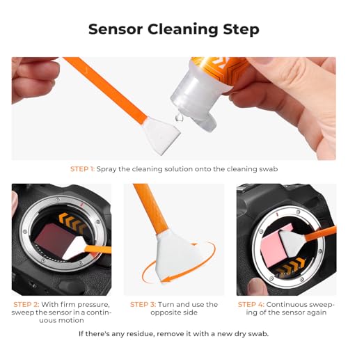 25-in-1 Camera Cleaning Kit with Sensor Swabs