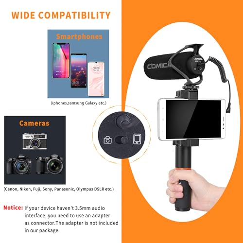 Shotgun Video Microphone 3.5mm Jack
