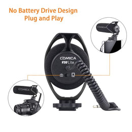 Shotgun Video Microphone 3.5mm Jack