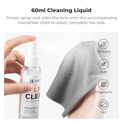 25-in-1 Camera Cleaning Kit with Sensor Swabs