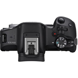 EOS R50 Mirrorless Camera Travel Bundle