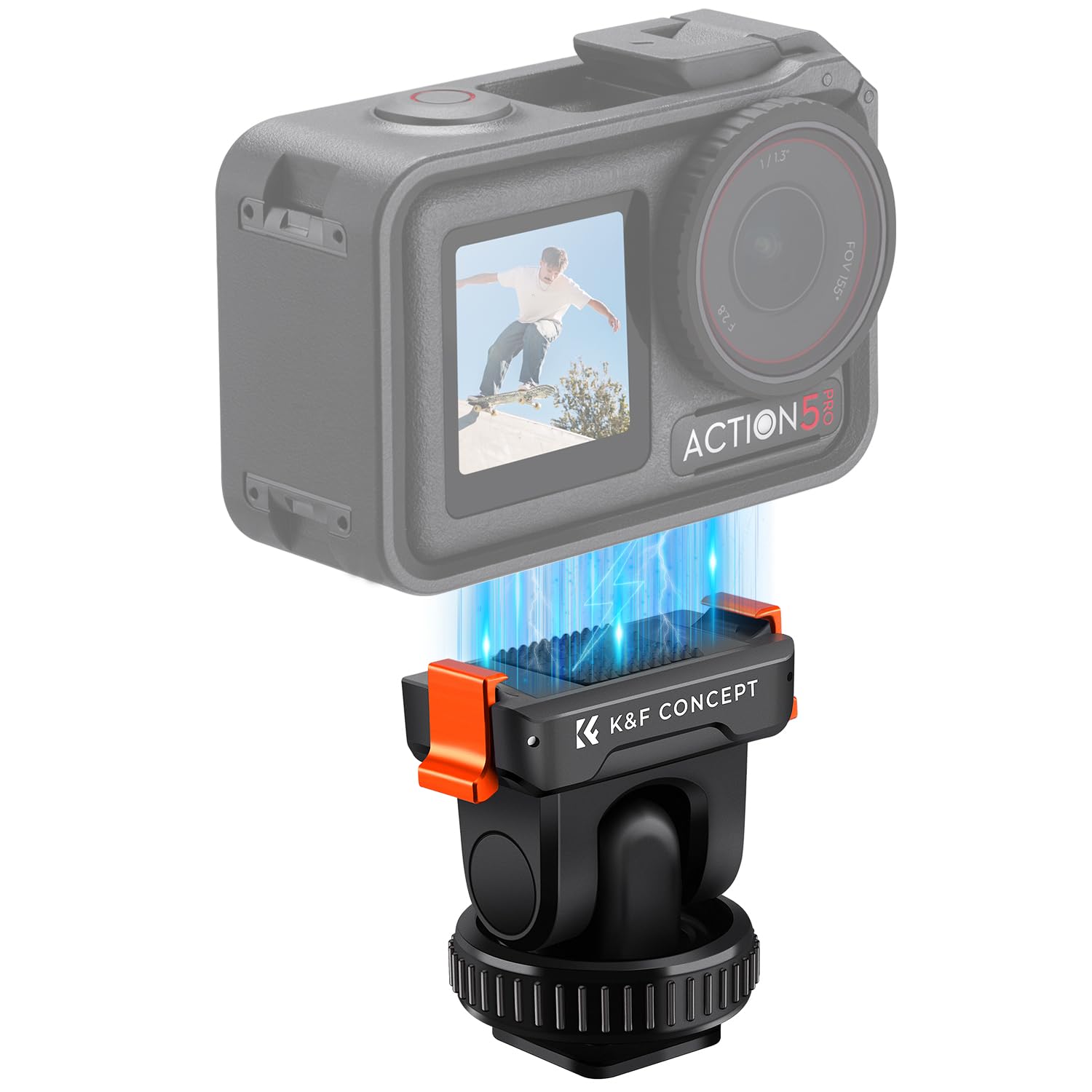Magnetic Action Camera Adapter Mount