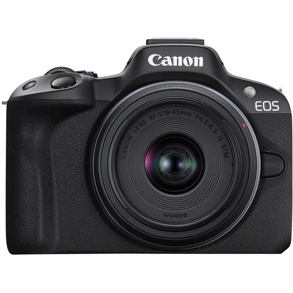 EOS R50 Mirrorless Camera Travel Bundle