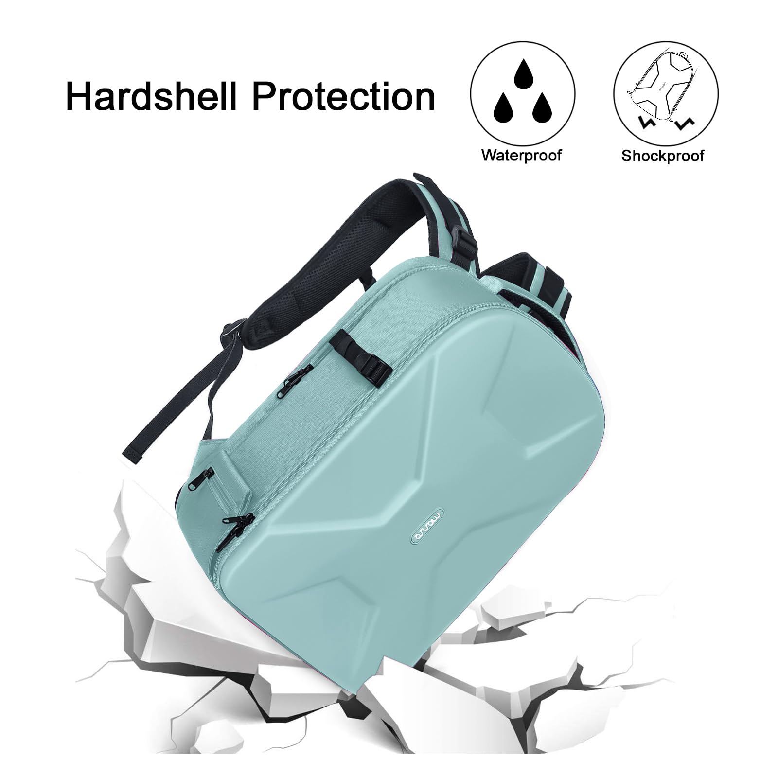 Waterproof Camera Backpack with Tripod Holder