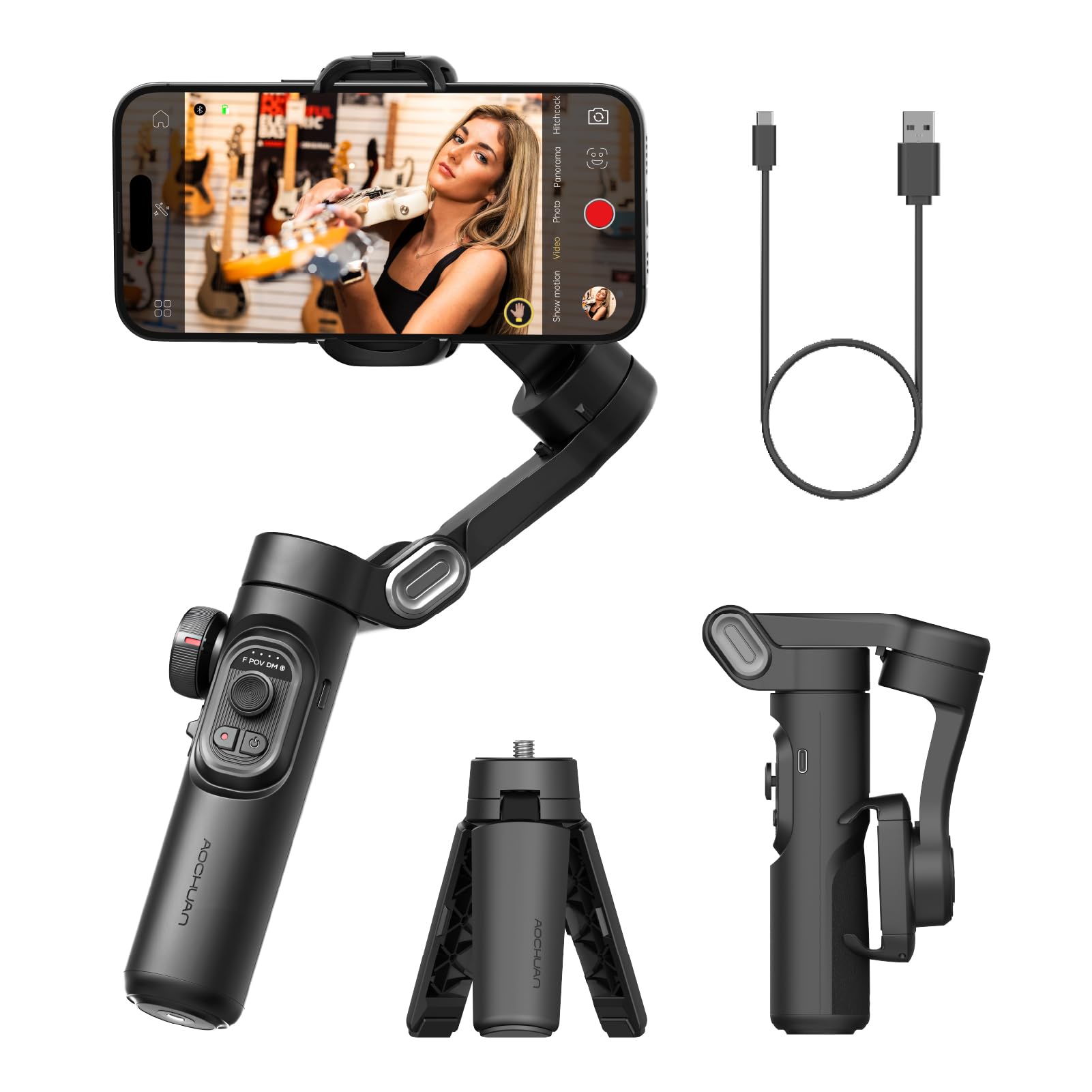 3-Axis Smartphone Gimbal Stabilizer