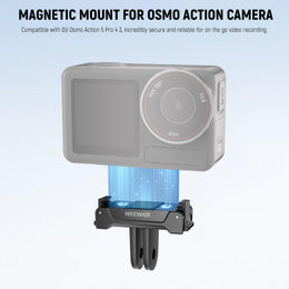 Magnetic Action Camera Quick Release Mount
