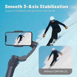 Gimbal stabilizer for iPhone