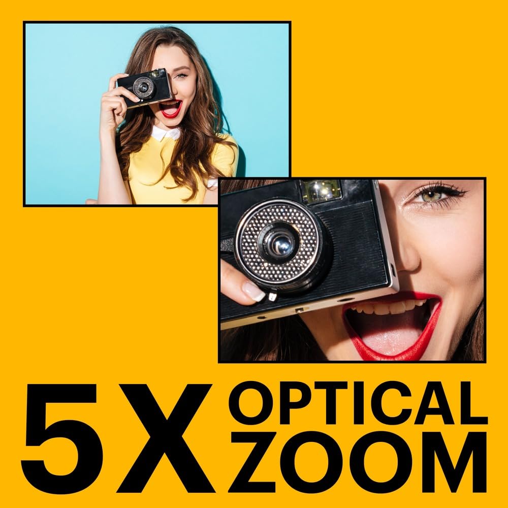 16MP Compact Camera 5X Zoom