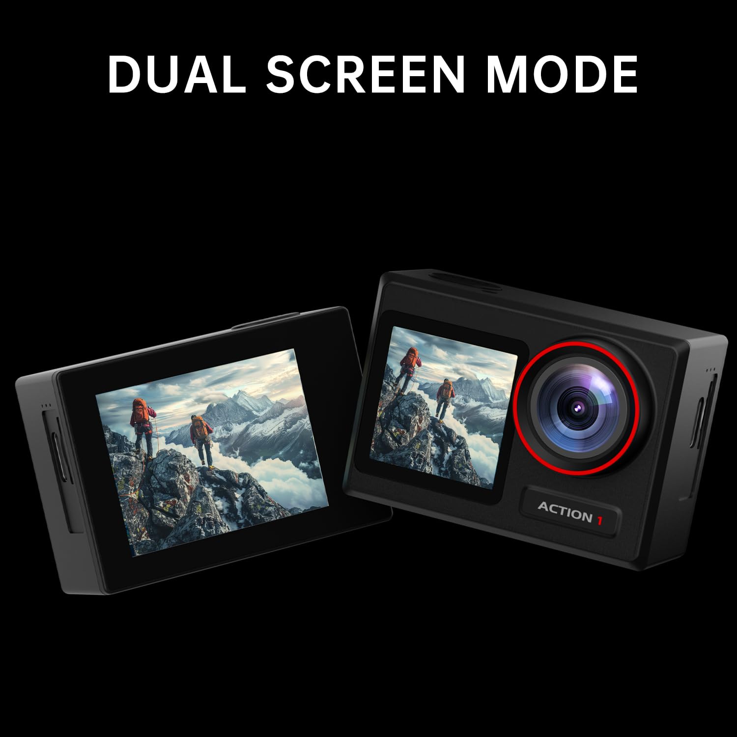 4K Waterproof Action Camera 5X Zoom
