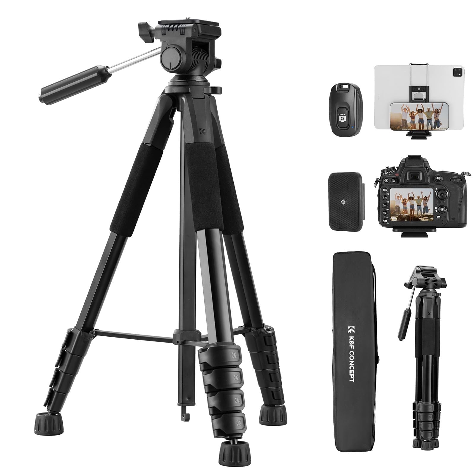 75" Camera Tripod Stand