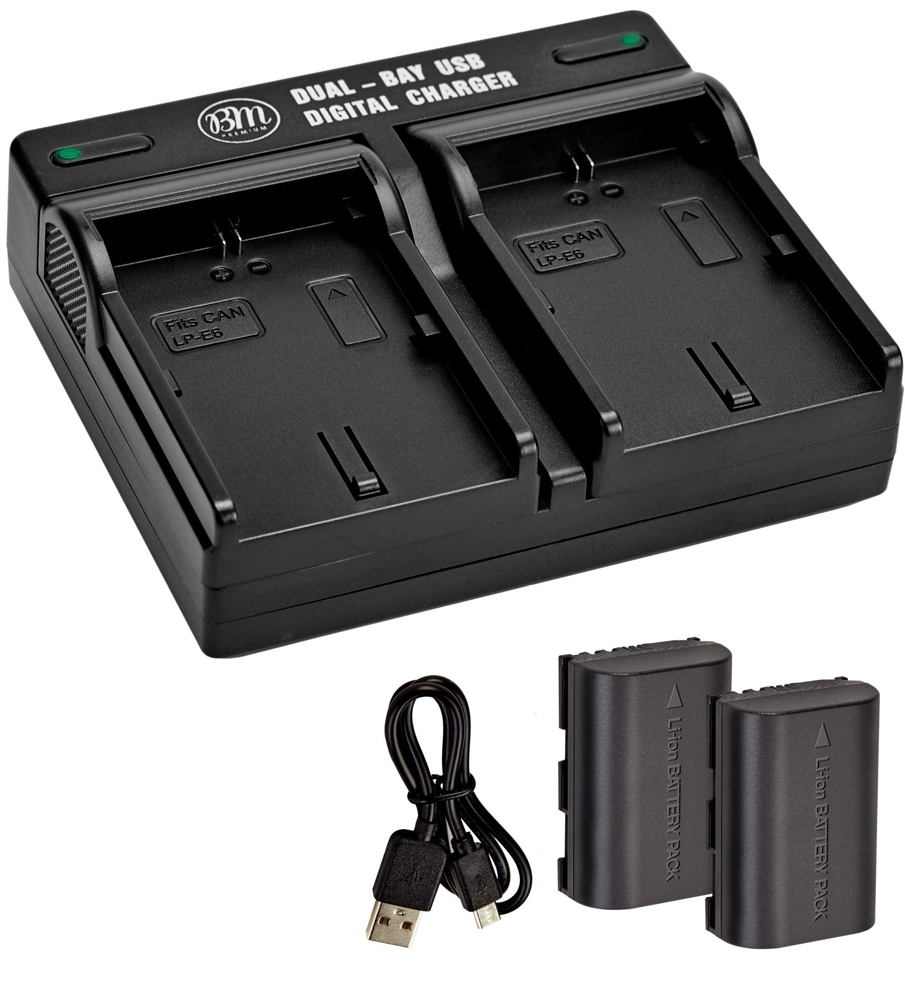 LP-E6N Battery & Dual Charger Kit