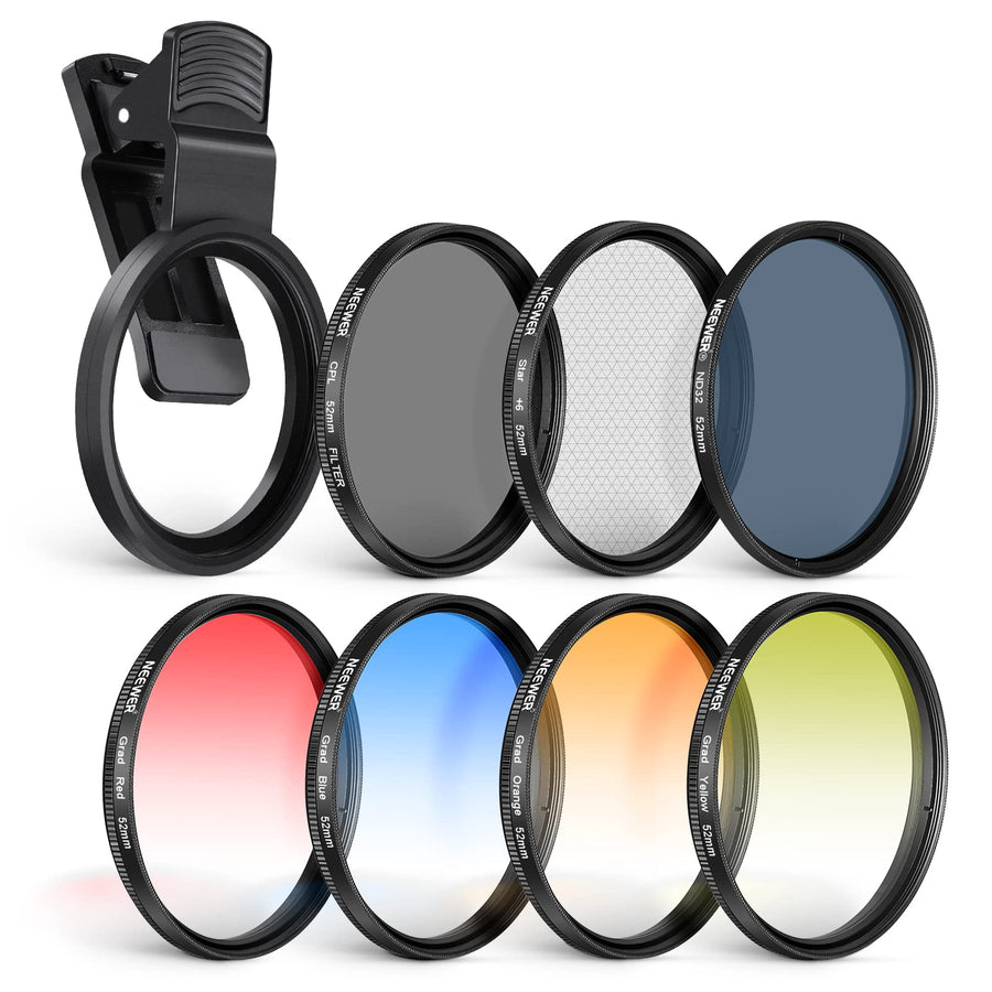 Phone Camera Filter Kit ND CPL Star Filters