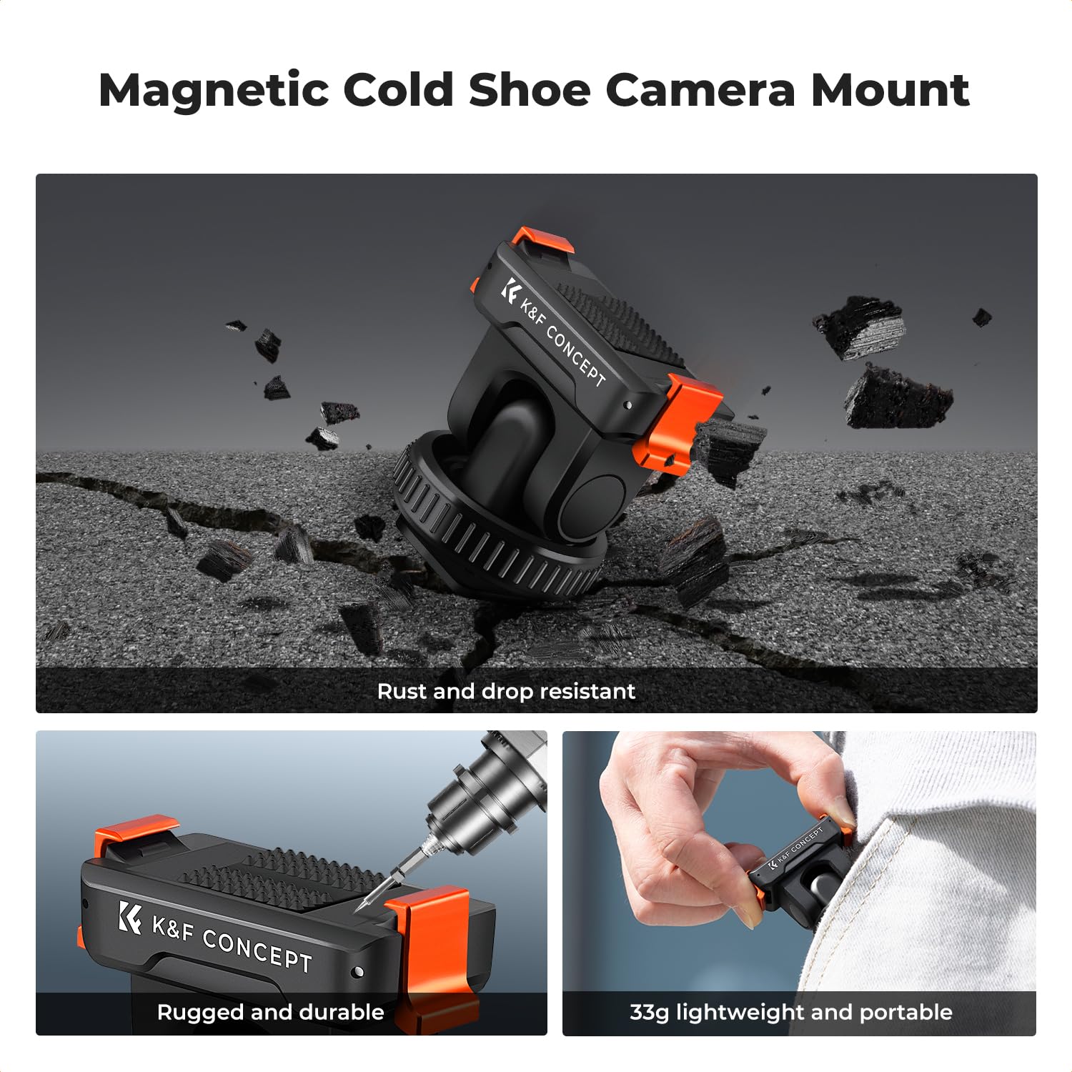 Magnetic Action Camera Adapter Mount