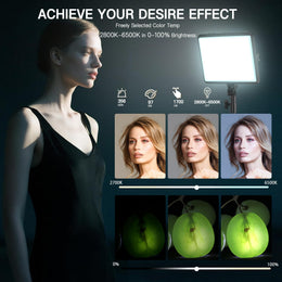 15W LED Video Light Kit