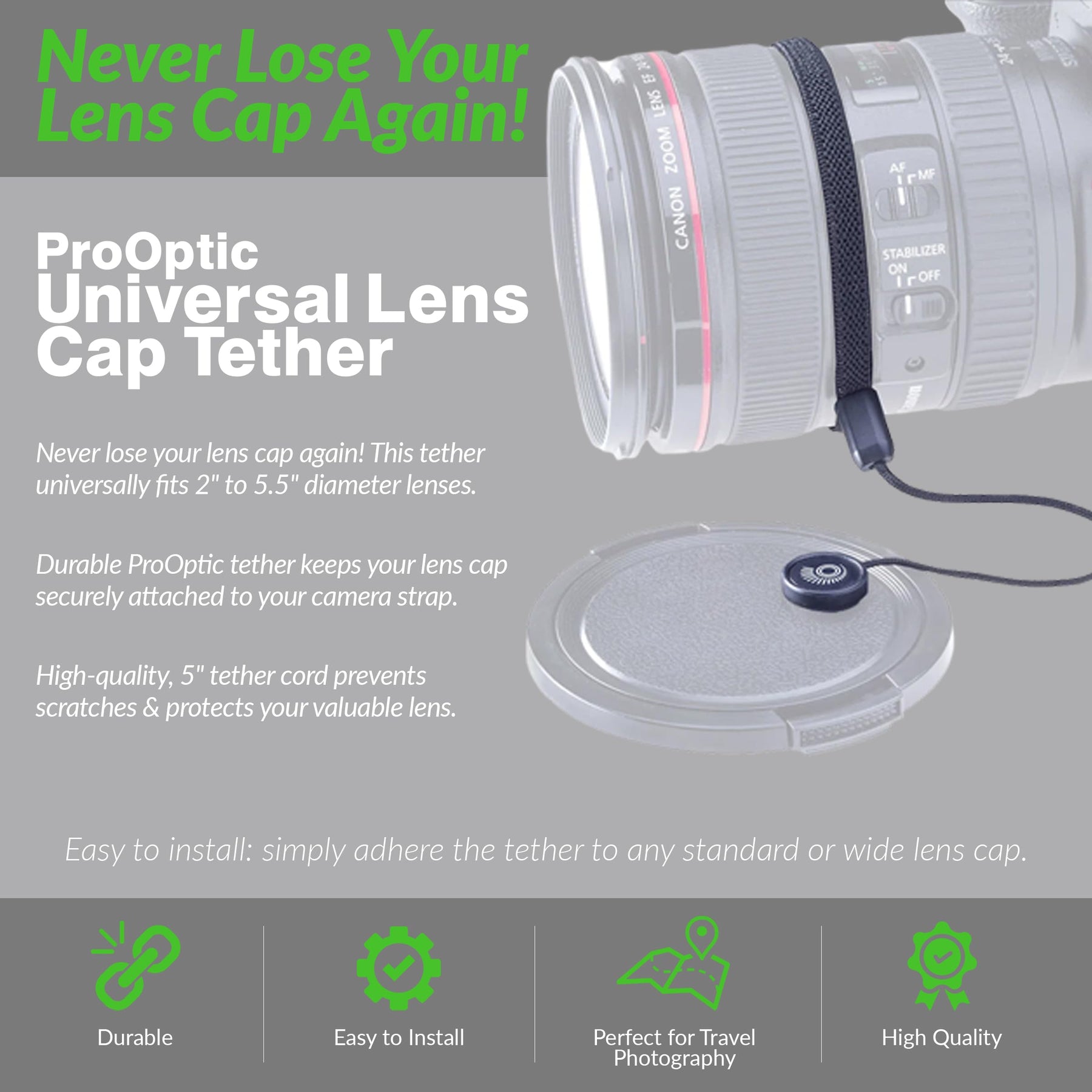 70-300mm Telephoto Zoom Lens Kit