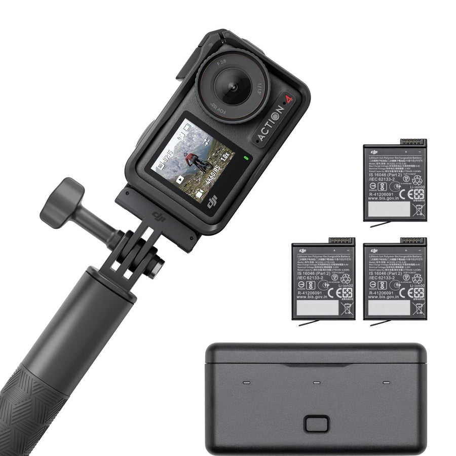 4K Waterproof Action Camera 10-Bit Color