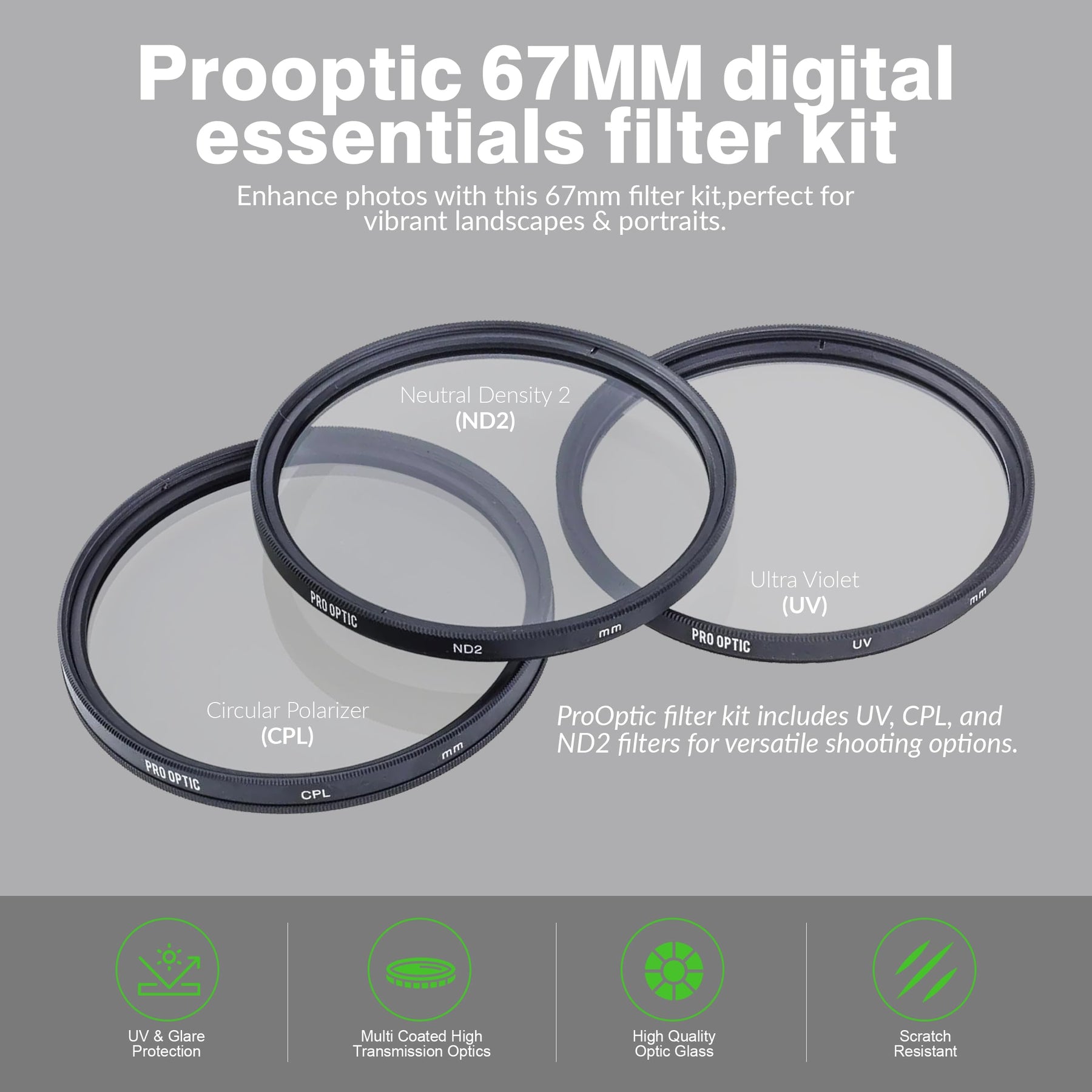 70-300mm Telephoto Zoom Lens Kit
