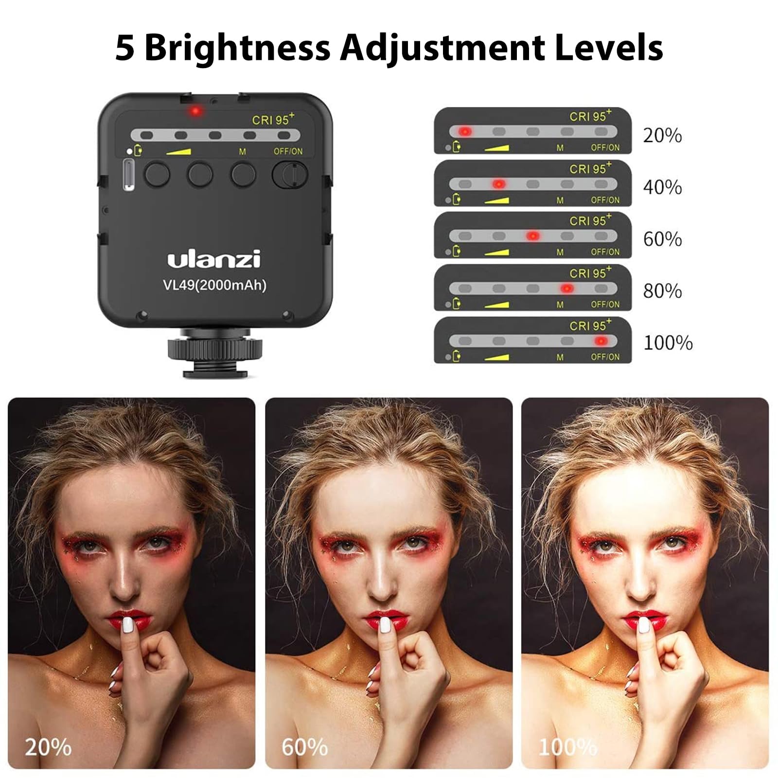 ULANZI VL49 LED Video Light