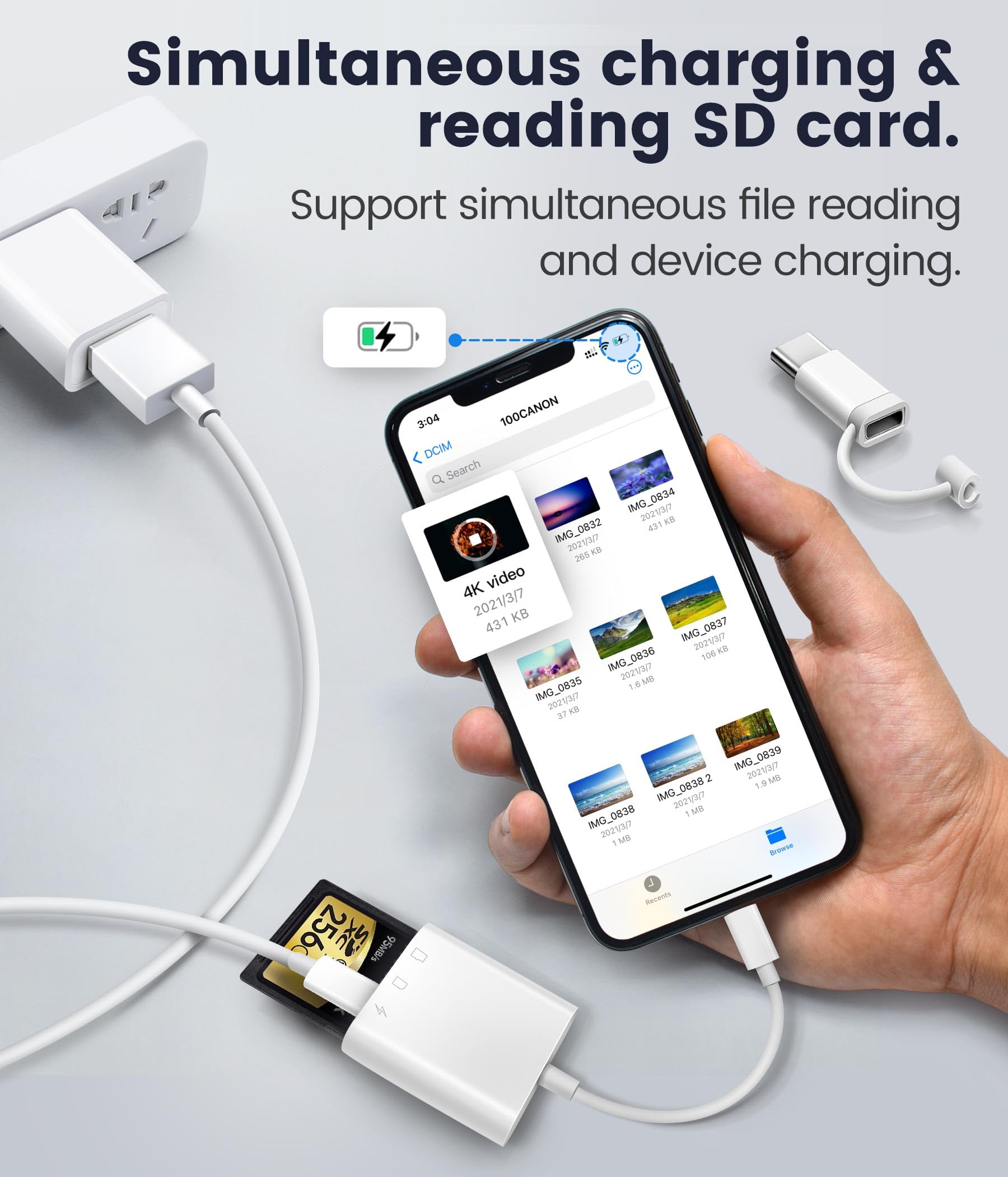 Oyuiasle SD Card Reader