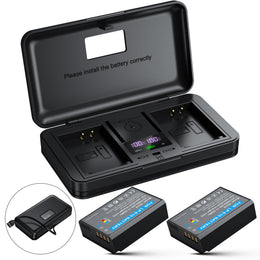 LP-E10 Battery & Dual USB Charger Kit