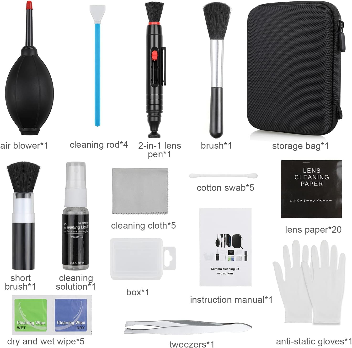 Camera Lens & Sensor Cleaning Kit