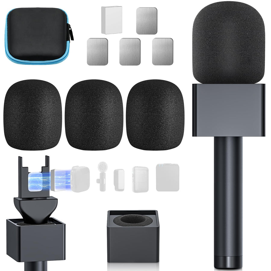 Wireless Microphone Interview Handle Kit