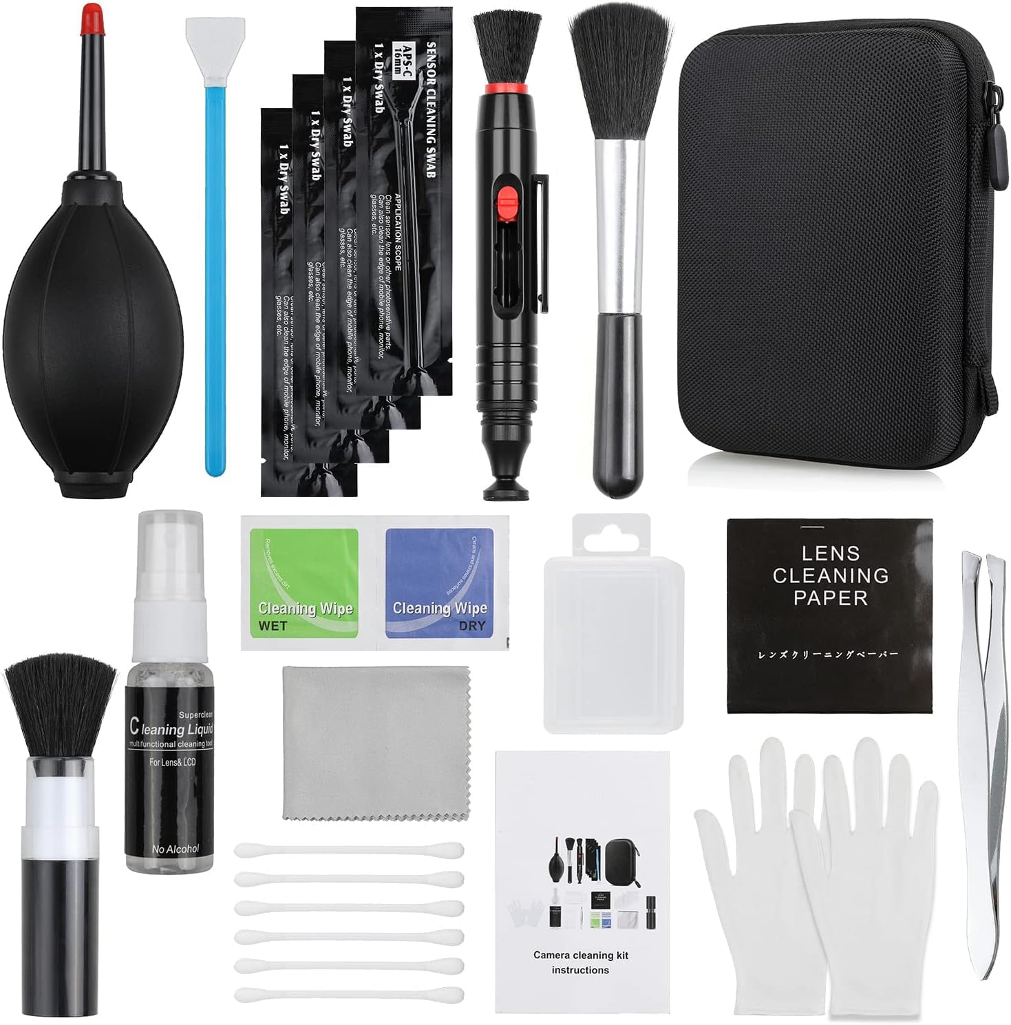 Camera Lens & Sensor Cleaning Kit