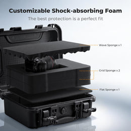 K&F CONCEPT Waterproof Protective Hard Case