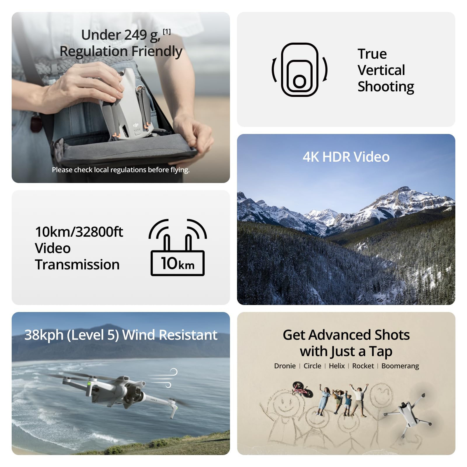 4K HDR Camera Drone 38-Min Flight Time