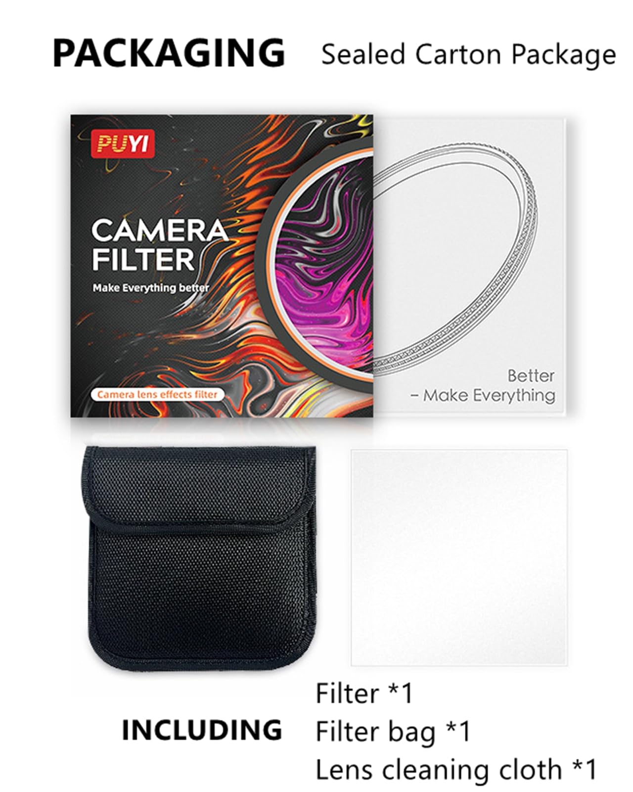 Prism Effect Camera Filter Lens Kit