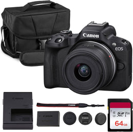 EOS R50 Mirrorless Camera Travel Bundle