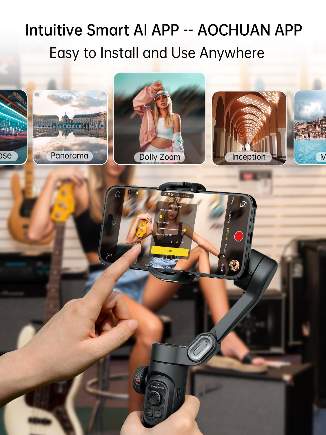 3-Axis Smartphone Gimbal Stabilizer