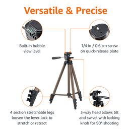Lightweight Camera Tripod with Bag