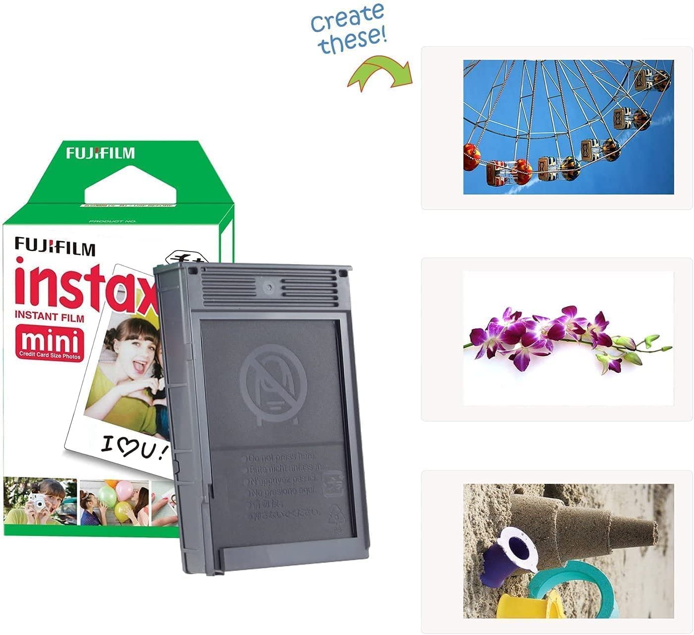 Instant Camera Film Bundle 40 Sheets