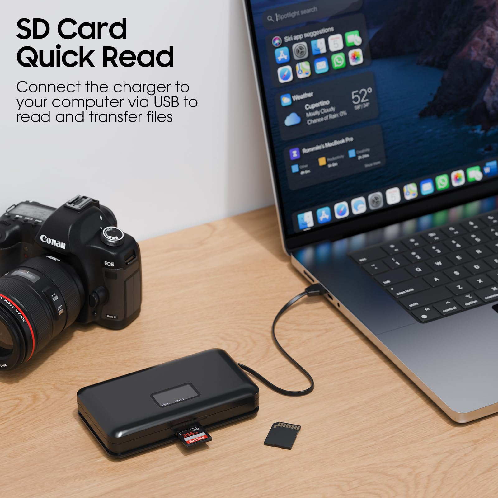 LP-E10 Battery & Dual USB Charger Kit