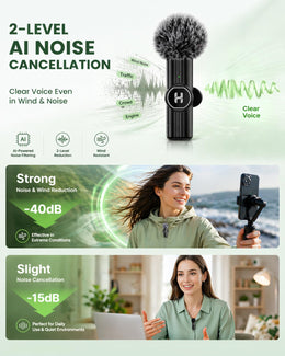 Mini Wireless Lavalier Microphone