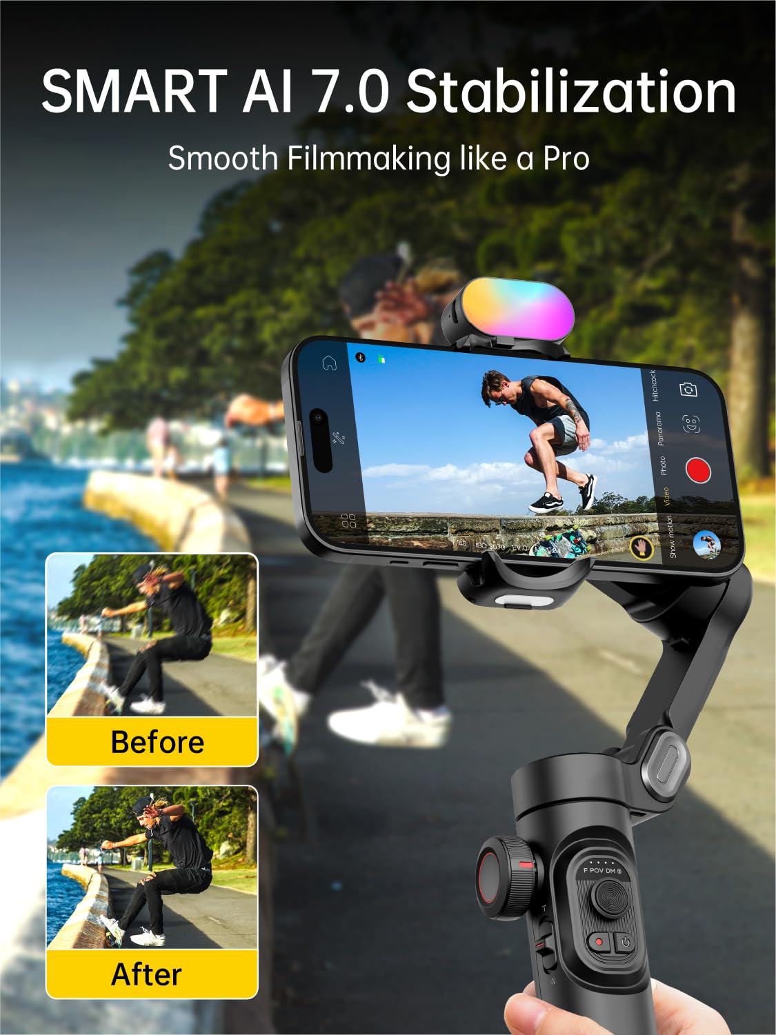 3-Axis Smartphone Gimbal Stabilizer