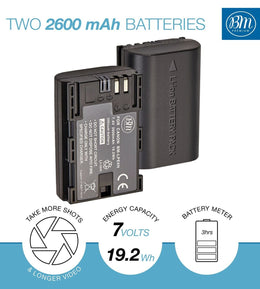 LP-E6N Battery & Dual Charger Kit