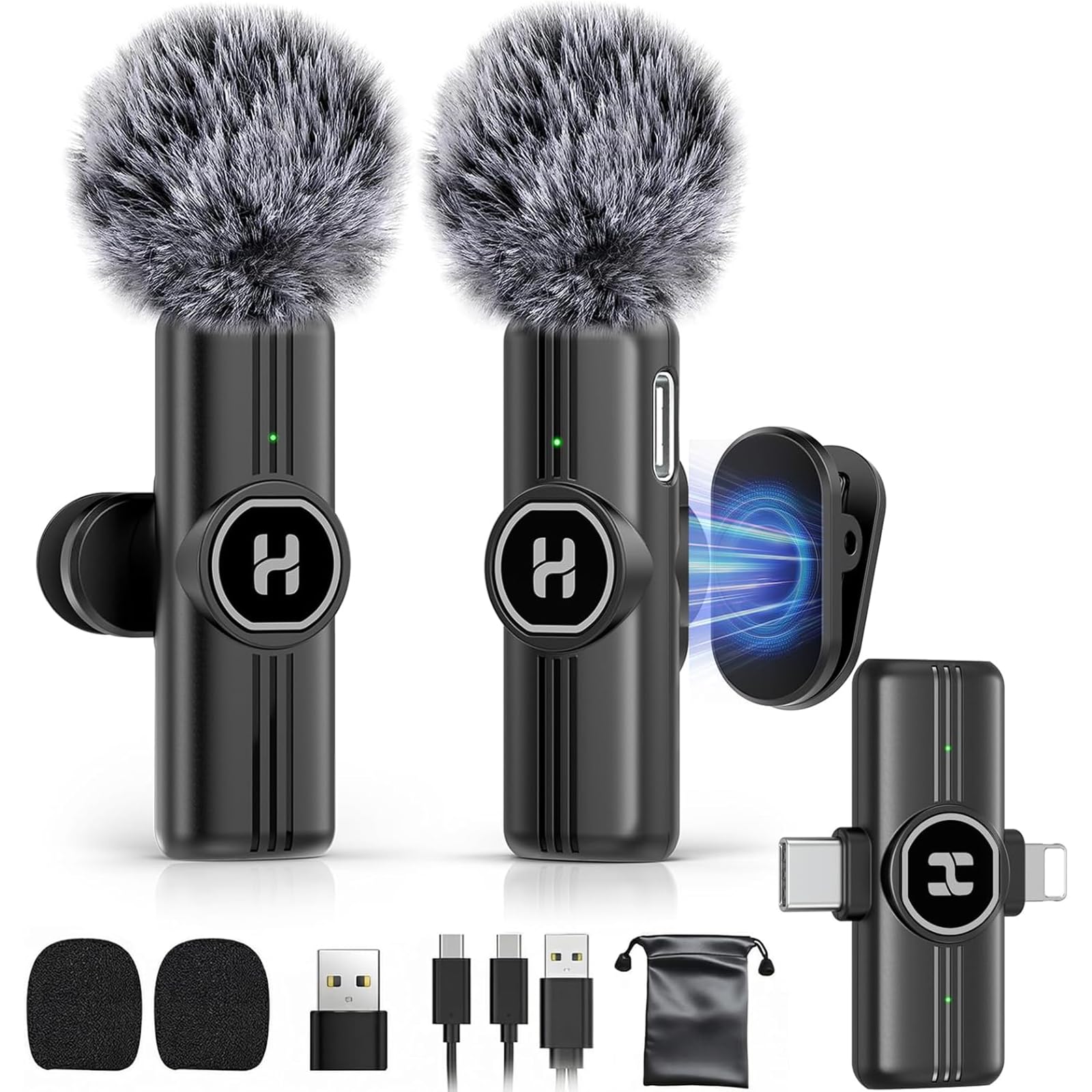 Mini Wireless Lavalier Microphone