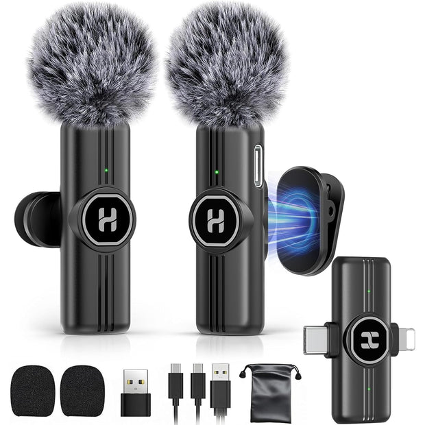 Mini Wireless Lavalier Microphone