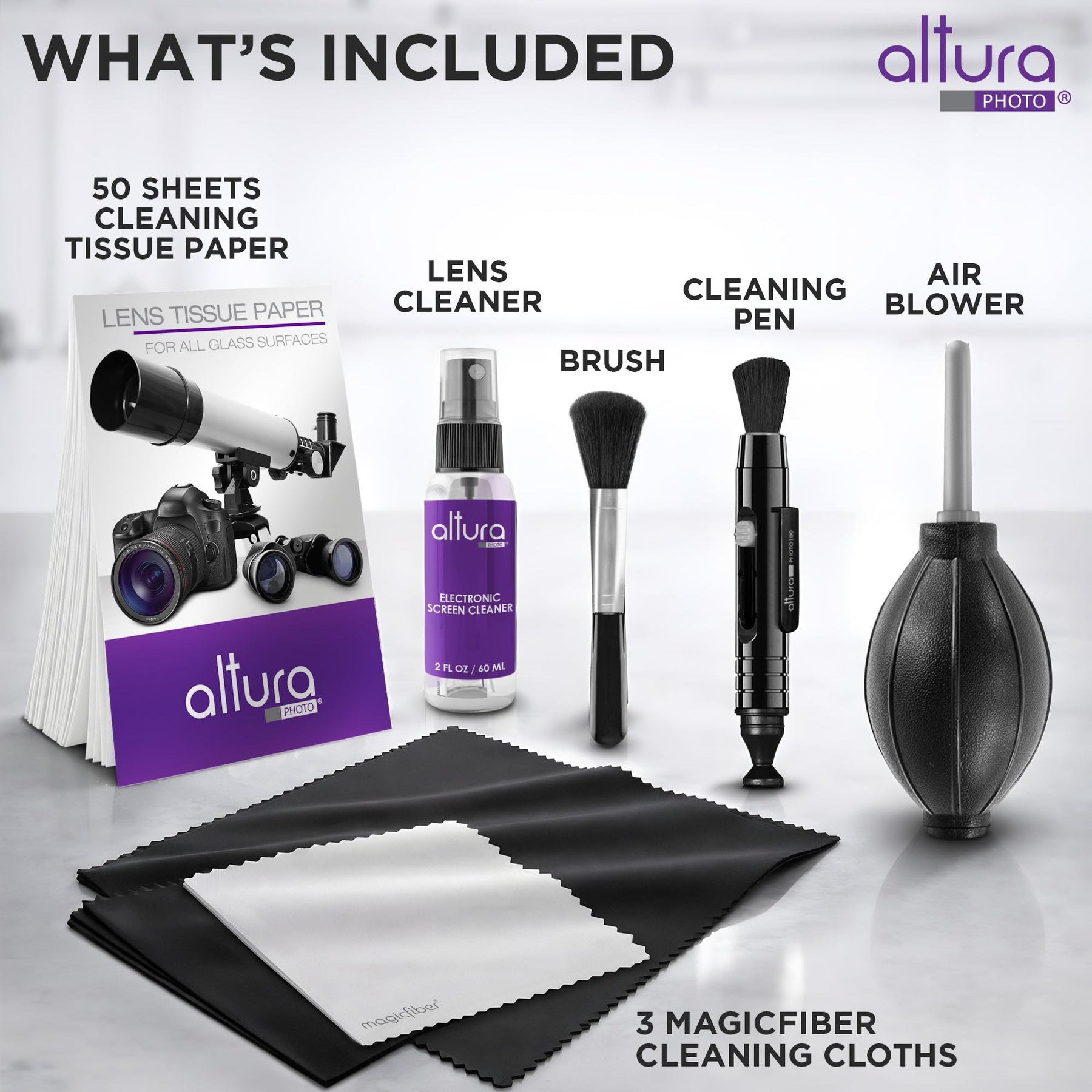 Professional DSLR Camera Cleaning Kit