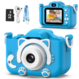 Kids Digital Camera with 32GB SD Card
