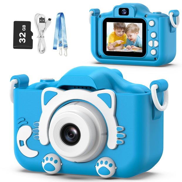 Kids Digital Camera with 32GB SD Card