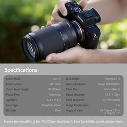 70-300mm Telephoto Zoom Lens Kit