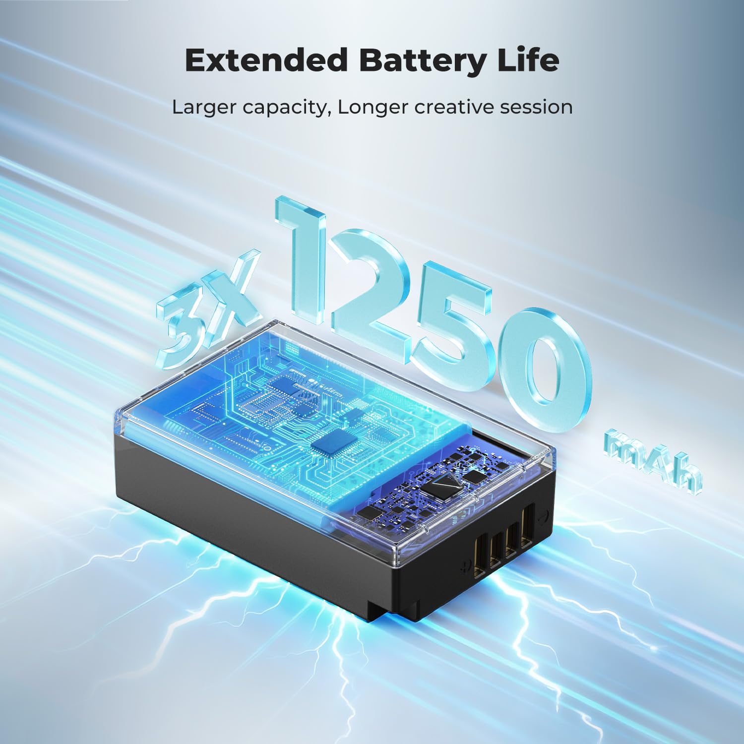 LP-E17 Battery & 3-Slot Charger Kit