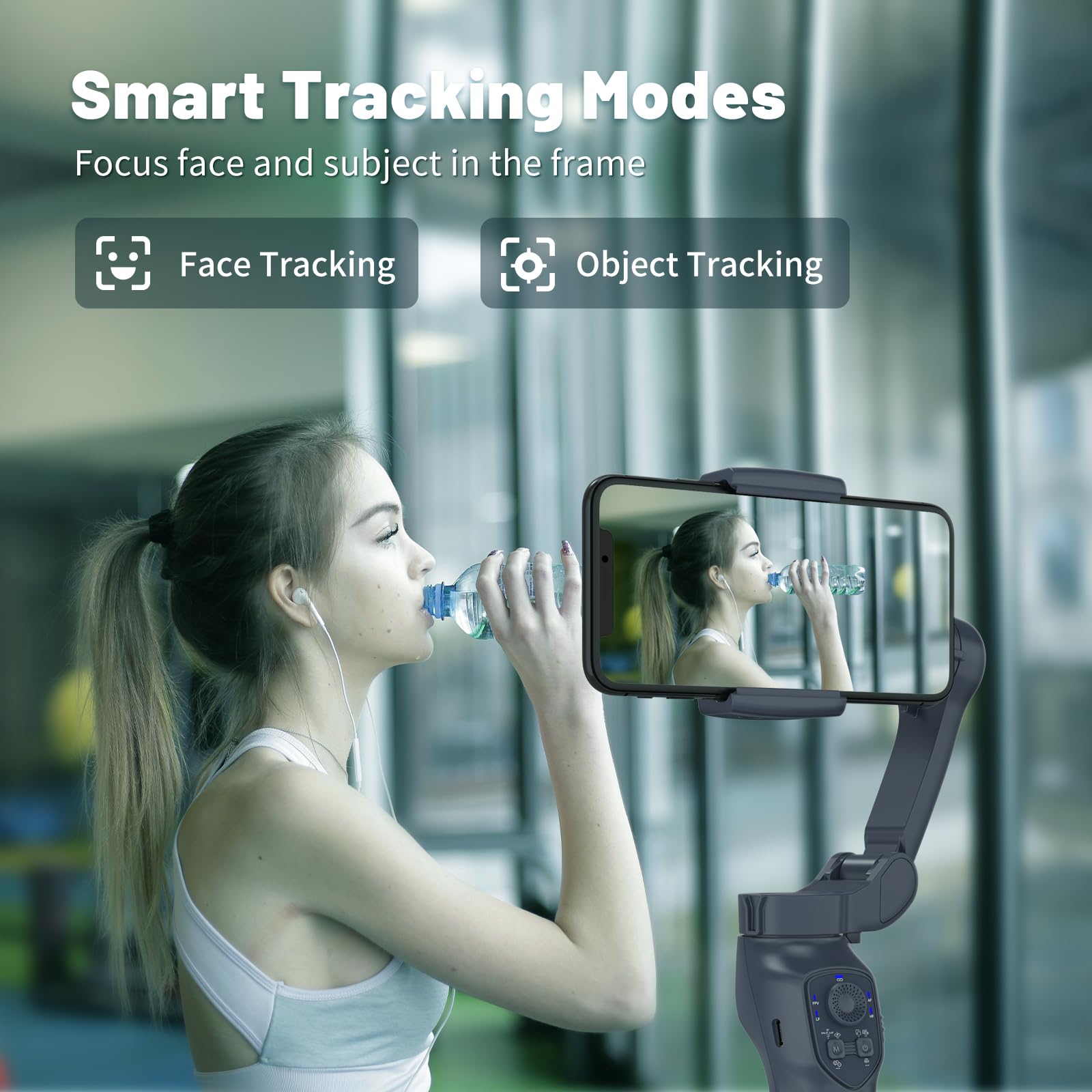 Gimbal stabilizer for iPhone