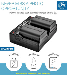 LP-E6N Battery & Dual Charger Kit