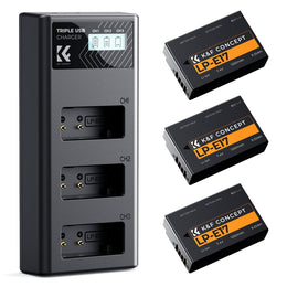 LP-E17 Battery & 3-Slot Charger Kit