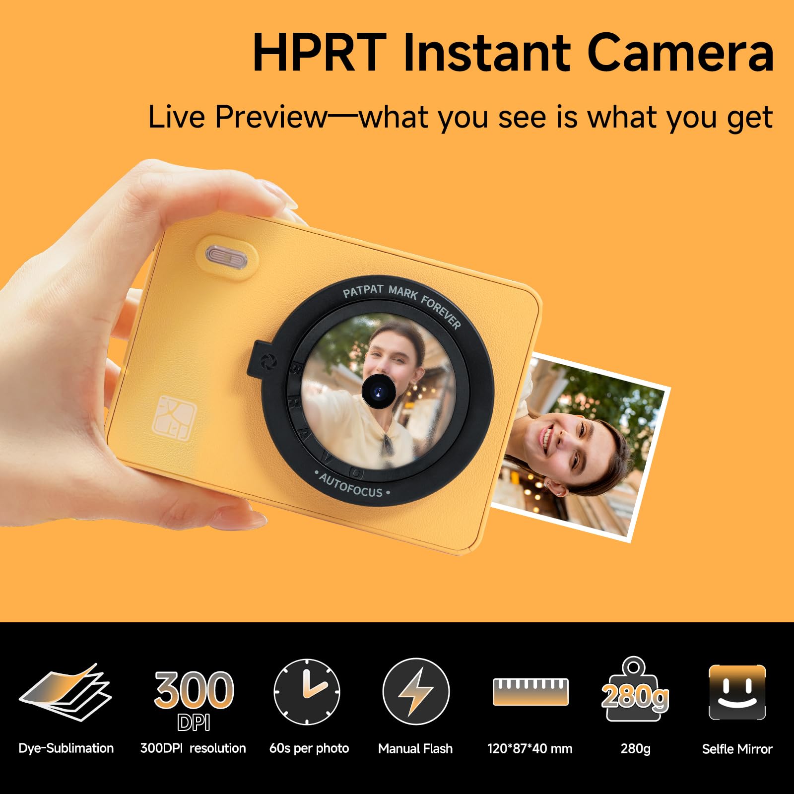 Instant Print Camera Z5