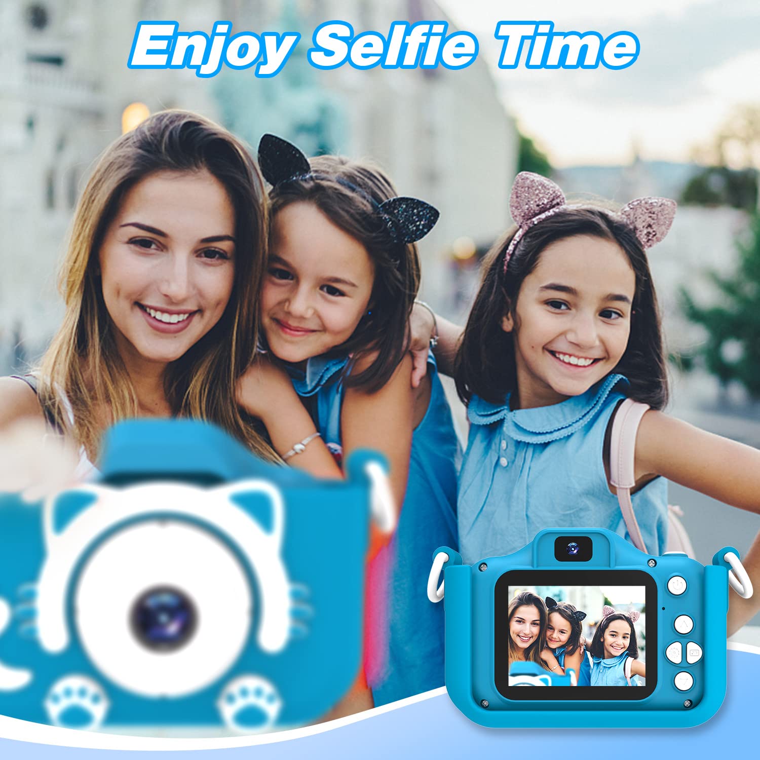 Kids Digital Camera with 32GB SD Card